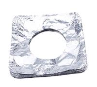 Cabilock 50pièces Couvercles De Brûleur De Cuisinière Aluminium Protections Pour Four à Gaz Couvercles De Brûleur Pour Dessus Résistants à Huile Chaleur