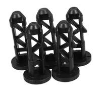 Cabilock 5pièces Accessoires De Poubelle Extérieure Goupilles De Couvercle Universelles Pour Bacs à Ordures Axes De Plastique