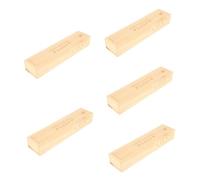 Cabilock 5pièces Boîte Bois Souvenir De Test De Grossesse Avec Couvercle Coffret De Mémoires Pour Annonce De Grossesse Décoration Et Rangement De Souvenirs Pour Nouveaux Parents