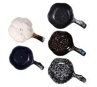 Cabilock 5pièces Petite Soucoupe Coupelles à Sauce Bols à Trempette Soucoupe Ménagère Assiette à Trempette