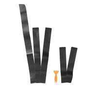 Cabilock 5pièces Protection Seuil de Porte Voiture Autocollant Anti-rayures Cache-seuil de Porte Décoratif Facile à Installer