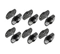 Cabilock 6 Ensembles Lot de Connecteurs Métalliques pour Canapé Sectionnel Fixations Robustes pour Meubles Modulaires Clips Anti-Rayures pour Salon et Bureau