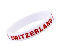 Cabilock 6 Pièces Bracelet de Pays en Silicone, Drapeau 2018 | Confortable au Poignet, Matière Silicone, Usage pour Rencontres Internationales, Style Fan Sport