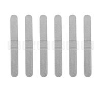 Cabilock 6 Pièces Bracelet Réutilisable de Ornement Soi-même en Plastique Argenté Élégant pour Demoiselles D'honneur et Lors de Célébrations et Mariages