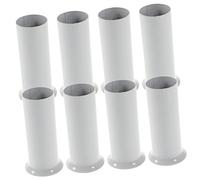 Cabilock 6 pièces Cache Douille Lustre Blanc Manchon pour Lampe à Chandelier Accessoires pour Lampes Intérieur Remplacement Simple