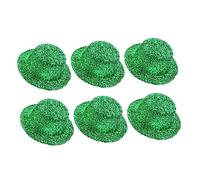 Cabilock 6 Pièces Chapeaux Mini Leprechaun Feutre pour Fête Saint Patrick Accessoires Décoratifs pour Poupées Chapeaux Irlandais DIY