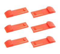 Cabilock 6 pièces Clip de Fixation Aileron Planche Surf Boucle Rapide pour Pagaie Palettes Paddleboard Accessoire Orange pour Surf Kayak et Stand-up Paddle