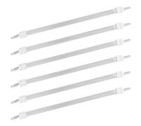Cabilock 6 Pièces Élément Chauffant à Tube de Quartz pour Radiateur Électrique, Chauffage Rapide et Installation Facile, Tube Tubulaire en Quartz Blanc pour Usage Domestique et Bureau