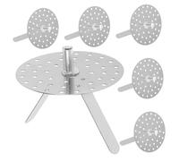 Cabilock 6 pièces Filtre pour Entonnoir Inox Tamis Détachable Maille Fine Résistant Corrosion pour Filtration Précise et Nettoyage Facile