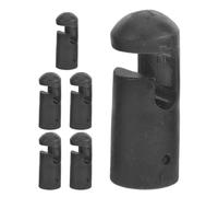 Cabilock 6 pièces Housses de Poteaux pour Trampoline Mini Lot de Plastique Résistant à Usure Protection pour Poteaux et Capuchons de Filet de Trampoline