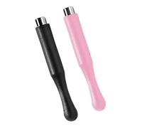 Cabilock 6 pièces Lot de Aimants pour Nail Art Cat Eye Bâtons Magnétiques Puissants pour Manucure Salon et Usage Domestique Noir et Rose 6pcs 3 de chaque couleur