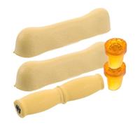 Cabilock 6 Pièces Lot de Coussinets Antidérapants en Caoutchouc pour Béquilles Simples et Doubles, Accessoires Légers et Faciles à Installer pour Randonnée et Usage Extérieur