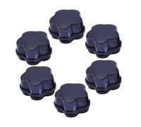 Cabilock 6 pièces Lot de Couvre-boutons de Cuisinière Résistants Chaleur Protection Sécurisée Anti-accidents pour Garçon Fille et Animaux Transparent et Anti-huile Adapté Aux Boutons de