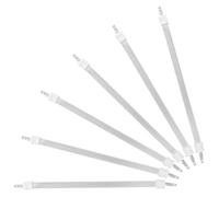 Cabilock 6 Pièces Lot de Tubes Chauffants Quartz pour Radiateur Électrique Portable Élément de Remplacement pour Chauffage Infrarouge