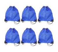 Cabilock 6 Pièces Lot Rangement à Cordon pour Casques Moto Protection Anti-poussière Capacité Spacieuse Léger et Pratique pour Sport Voyage et Cyclisme