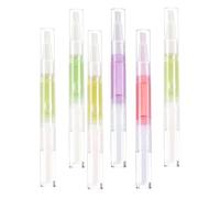 Cabilock 6 Pièces Stylo à Huile Essentielle Utilisation Simple pour Ongles avec Extrait Végétal, Soin Nourrissant et Hydratant de Plusieurs styles pour Cuticules pour Manucure à Domicile