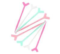 Cabilock 60 pièces Lot de Outils de Levage Cils Plastique Brosses et Bâtonnets Y pour Rehaussement et Greffe de Cils Kit Professionnel et Facile à Manipuler Couleur Couleur Aléatoire