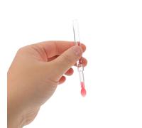 Cabilock 60 Pinceaux Applicateurs à Lèvres en Silicone avec Capuchon - Lot de 60 Pièces Blanc - Applicateurs Réutilisables pour Gloss Soin et Maquillage - Format Voyage Hygiénique et