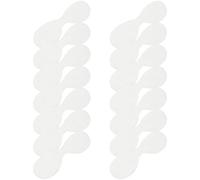 Cabilock 600 pièces Patch Hydratant pour Yeux Jetable Papier Coton Contour des Yeux DIY pour Soin et Hydratation Compatible Masques Nuit et Cache-yeux Dormir