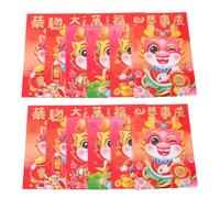 Cabilock 60Pcs Paquets Rouges Pour Le Nouvel An Nouvel An Dragon Fête Du Printemps Paquet Rouge Dragon Lunaire 2024 Enveloppe Fête Du Printemps Poche