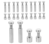 Cabilock 6ensemble Lot De Vis De Fixation Pour Cadres Photo Clips Métalliques Supports Pour Panneaux Matériel De Fixation Robuste Pour Miroirs Pour Décoration Maison Et Bureau