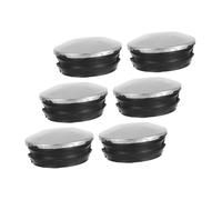 Cabilock 6pièces Capuchons De Protection Pour Poteaux De Clôture Capuchons De Poteau Extérieur Plastique Couvercles De De Poteau Plaques De Recouvrement De -corps