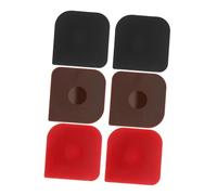 Cabilock 6pièces Grattoir Multifonction pour Cuisson Et Nettoyage Racloir Anti-Rayures pour Batterie De Cuisine Ustensile Ergonomique pour Poêle Fonte Outil De Pâtisserie pour Pâte Gâteau e