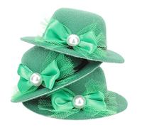 Cabilock 6pièces Lot de Couvre-Bouteilles Décoratifs pour Saint-Patrick Chapeaux De Bouteille De Vin Accessoires De Fête