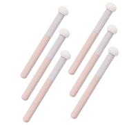 Cabilock 6pièces Pinceau Correcteur Visage et Paupières Pinceau Correcteur Nez Éponge Portable pour Maquillage Visage