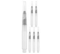 Cabilock 6pièces Pinceaux Aquarelle Rechargeables Stylo Pinceau à Eau Crayons Couleurs Solubles pour Dessin Coloriage et Croquis Artistiques