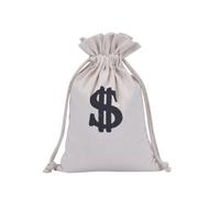 Cabilock 6pièces Sachets à Cordon Coton avec Symbole Pochette Cadeau Créative pour Bonbons et Bijoux de Rangement Portable pour Fête et Cadeaux