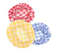 Cabilock 6pièces Set De Couvercles Élastiques Pour Bocaux Et Bols Housses Réutilisables Colorées Pour Ouvertures De Couvertures De Conservation Fresh Couvercles Et Lavable