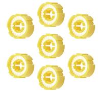 Cabilock 7 Pièces Pilule de Gilet de Sauvetage Gonflable | Pièce D’activation Hydrosoluble, pour Sports Nautiques et Activités Aquatiques, Accessoire en Plastique Jaune