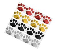 Cabilock 8 Paires Stickers Patte de Chien pour Voiture Décorations Mignonnes et Résistantes Aux Rayures pour Autos Camions SUV et Autocollants Adhésifs Étanches et Durables