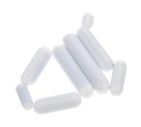 Cabilock 8 pièces Barres Magnétiques Ptfe Cylindriques pour Laboratoire Résistant Revêtement Chimique Inerte avec Récupérateur pour Flacons