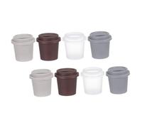 Cabilock 8 Pièces Boîte à Poudre Et Boîte De Rangement pour Éponges Cosmétiques Et Houppettes avec Conception Ajourée pour Ventilation Et Séchage Rapide