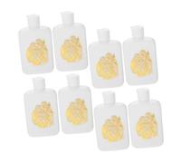 Cabilock 8 Pièces Bouteille d'eau bénite Portable Bouteilles d'eau Tasse Contenant de bénédiction Contenant de Religion flacons de Parfum vides décoratifs faveurs de récipient d'eau de fête