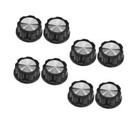 Cabilock 8 Pièces Boutons de Universels Plastique pour Remplacement Accessoires pour Friteuse à Air Mini Four Cuisinière et Grill Résistants Chaleur et Faciles à Installer