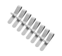 Cabilock 8 pièces Clips Fixation Anneaux Pâtisserie Acier Inoxydable Ajustables pour Cercles Gâteaux Mousses Biscuits Outils de Cuisson pour Boulangers et