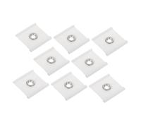 Cabilock 8 Pièces Crochets Auvent pour Caravane Tissu PVC Renforcé Fixation Sécurisée sur Rail Œillet Accessoire Camping Polyvalent Installation Facile et Rangement Compact