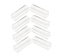 Cabilock 8 pièces Cuvettes Plastiques Transparentes pour Expérimentations Précises Laboratoire
