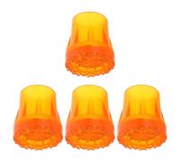 Cabilock 8 Pièces Embouts de Canne Antidérapants Embouts Lourds Caoutchouc Oxford pour Béquilles Cannes et Déambulateurs Absorption des Chocs Stabilité Renforcée pour Marche Sécurisée