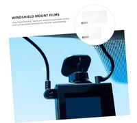 Cabilock 8 Pièces Film de Protection Électrostatique pour Dashcam Autocollants de Pare Brise Pet Protection Rayures avec Positionnement pour Caméra de Tableau Bord