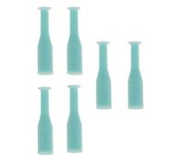 Cabilock 8 Pièces Inséreur de Lentilles à Succion Vert Abs, Portable | Surface Antidérapante, Léger et Doux pour Lentilles Rigides Rgp, Bouteille, Format Voyage