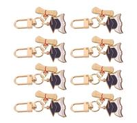 Cabilock 8 Pièces Porte-clés en Alliage Symbole D'amitié et Souvenir de Remise des Diplômes pour Camarades et Amis, Modèle e 2026, pour Saison de Remise des Diplômes