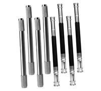 Cabilock 8 pièces Rallonge Crayon Métal Double Tête Prolongateur Crayon Solide pour Dessin et Écriture Art Accessoire Pratique