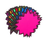 Cabilock 80 Étiquettes En Papier Éclaté Pour Les Panneaux De Vente Au Détail Pour Les Supermarchés Étiquettes De Vierges Pour Les Ventes De Garage Et Les Étiquettes D'affichage