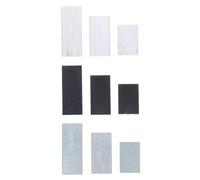 Cabilock 9 Pièces Kit de Mesure Aluminium et Plastique pour Expériences de Physique Au Collège Outil Éducatif des Matériaux
