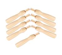 Cabilock 9 pièces Outils de Feutrage Laine avec Poignée Bois Aiguilles à Feutrer pour Fournitures Artisanat DIY Manche Ergonomique pour Contrôle et Pénétration