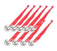 Cabilock 9pièces Lot de Cloches De Noël Suspendues Décoration pour Porte Et Sapin De Noël Pendentifs Décoratifs Intérieurs